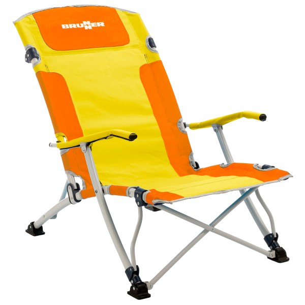 Brunner - Bula XL - Campingstuhl Gr 61 x 74 x 87/31 cm gelb