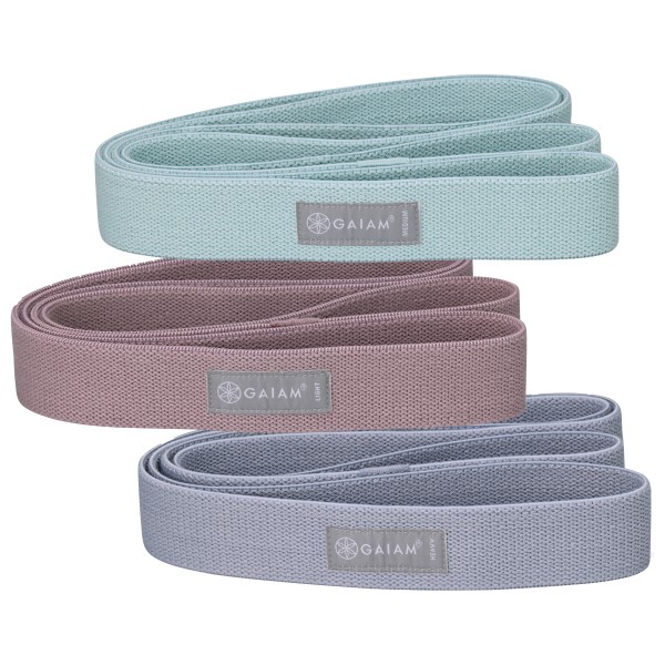 GAIAM – Fitness Fabric Super Bands 3-Pack – Fitnessband Multicolor