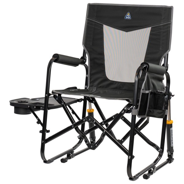 GCI – Stowaway Rocker with Side Table – Campingstoel maat , / Zwart