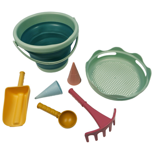 Image of Schildkröt Fun Sports - 7in1 Sandspielzeug Set - Strandspielzeug Gr One Size grün
