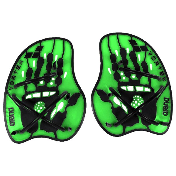 Image of Arena - Vortex Evolution Hand Paddle - Schwimmhilfe Gr L grün/schwarz