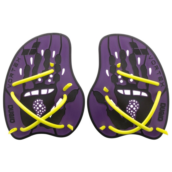 Arena Vortex Evolution Hand Paddle Zwemhulpmiddel purper Groen