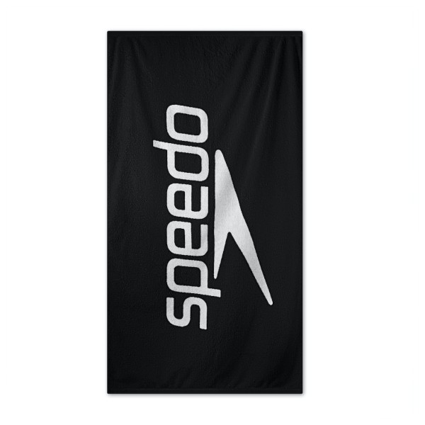 Image of Speedo - Logo Towel - Badehandtuch Gr One Size blau/weiß