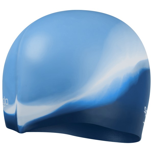 Image of Speedo - Multi Colour Silicone Cap - Badekappe Gr One Size blau/ wineberry