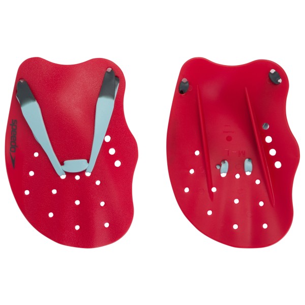 Image of Speedo - Tech Paddle - Schwimmhilfe Gr L;M;S rot/grau