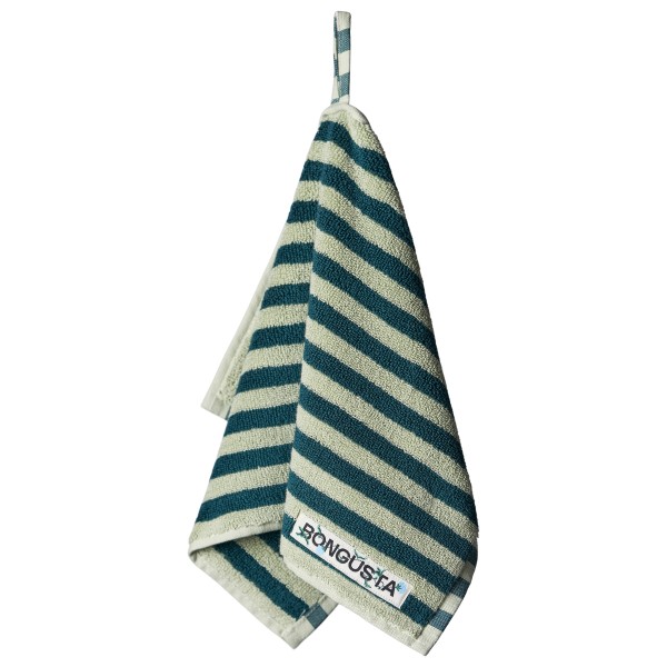 Bongusta Naram Guest Towels Badehandtuch (Gr 30 x 50 cm |sea foam / deep teal)