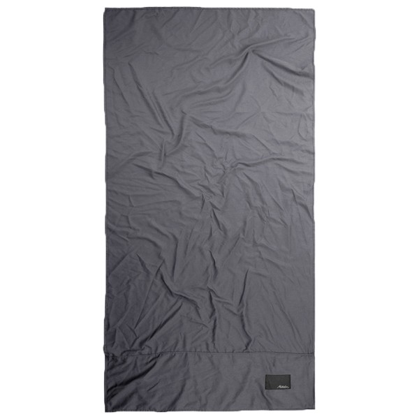 Matador Nanodry Packable Beach Towel Strandlaken x 76 cm charcoal Zwart