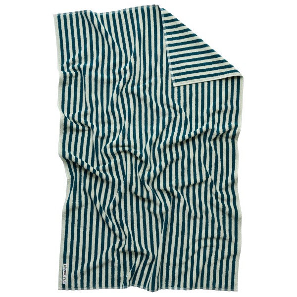 Bongusta Naram Bath Sheet Badehandtuch (Gr 150 x 100 cm |sea foam & deep teal)
