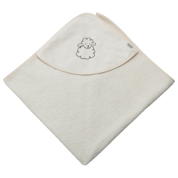 Sterntaler Kid’s Kapuzenbadetuch Strandlaken x 100 cm Ecru / Flocke