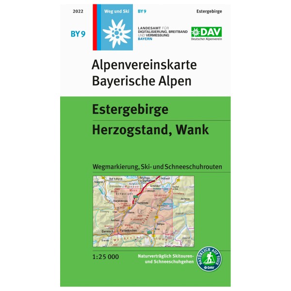 Image of Panico - Estergebirge - Wanderkarte BY 9