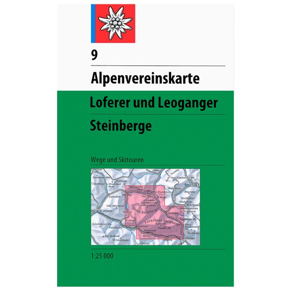 Image of Panico - Loferer und Leoganger Steinberge - Wanderkarte 9