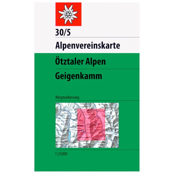 Image of Panico - Ötztaler Alpen Geigenkamm - Wanderkarte 30/5
