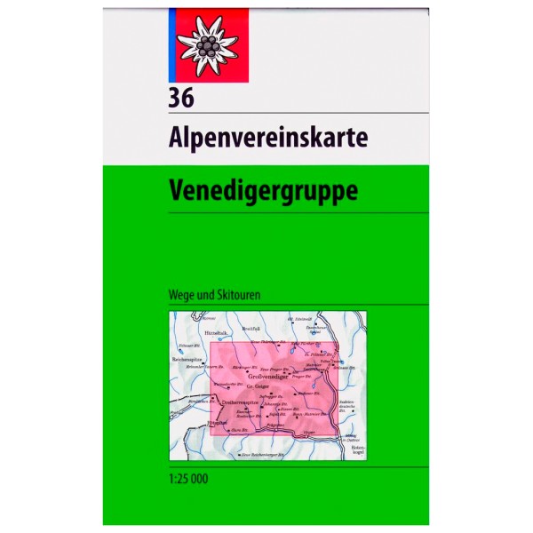 Image of Panico - Venedigergruppe - Wanderkarte 36