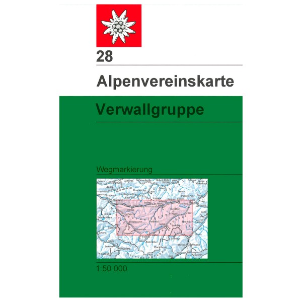 Image of Panico - Verwallgruppe - Wanderkarte 28