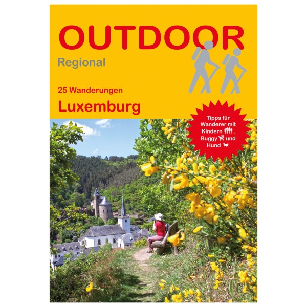 Image of Conrad Stein Verlag - 25 Wanderungen Luxemburg - Wanderführer 1. Auflage 2016 bei Bergfreunde.ch - der Outdoor Shop