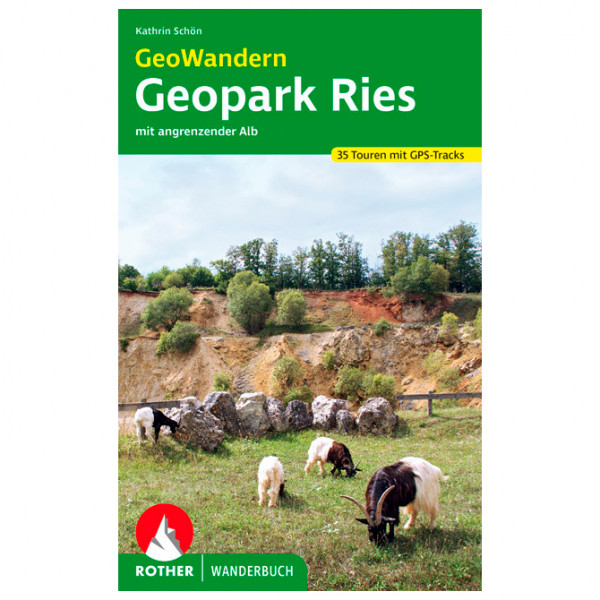 Image of Bergverlag Rother - GeoWandern Geopark Ries – mit Angrenzender Alb - Wanderführer 1. Auflage 2021