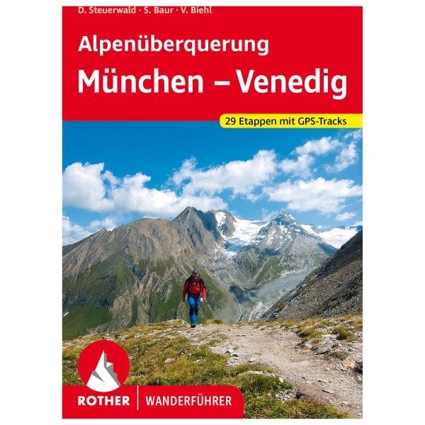 Image of Bergverlag Rother - München/Venedig - Wanderführer 6. Auflage 2022
