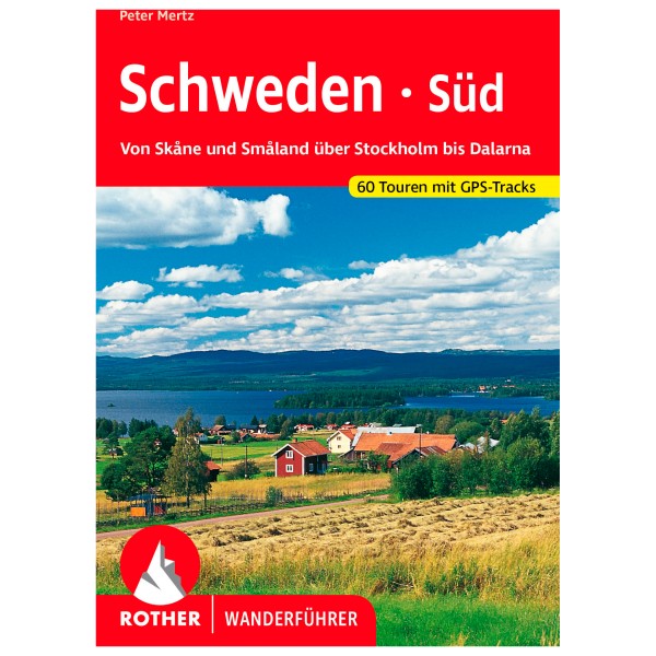 Image of Bergverlag Rother - Schweden Süd - Wanderführer 8. aktualisierte Auflage 2023