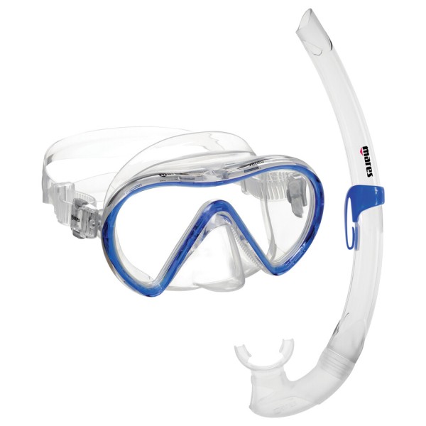 Mares – Vento Combo – Snorkelset Blauw