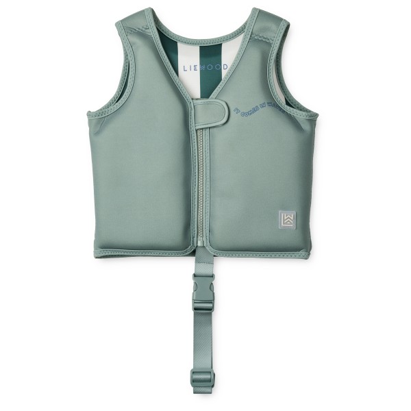 LIEWOOD Dove Swim Vest Schwimmweste (Gr 15-19 kg |it comes in waves / peppermint)