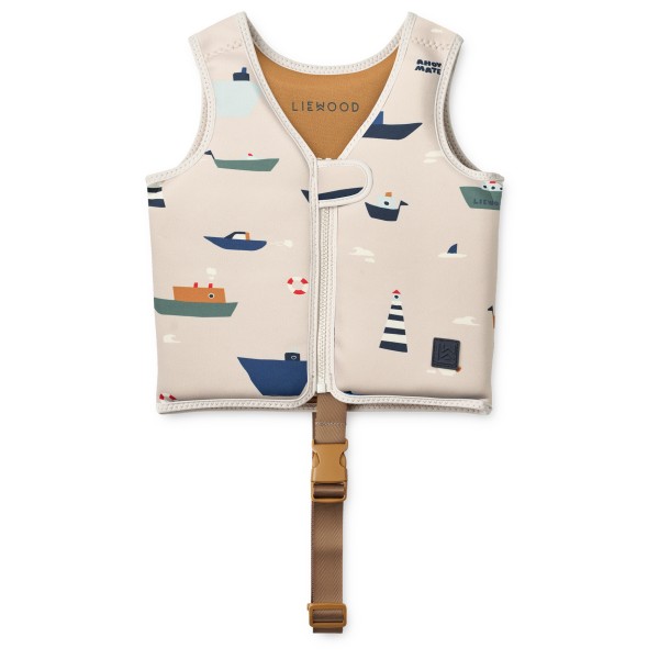 LIEWOOD Kid’s Dove Swim Vest Zwemvest kg sailing Geel