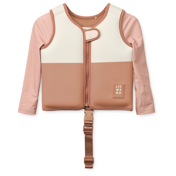 LIEWOOD Dove Swim Vest with Sleeves Schwimmweste (Größe 19-30 kg |rosa)