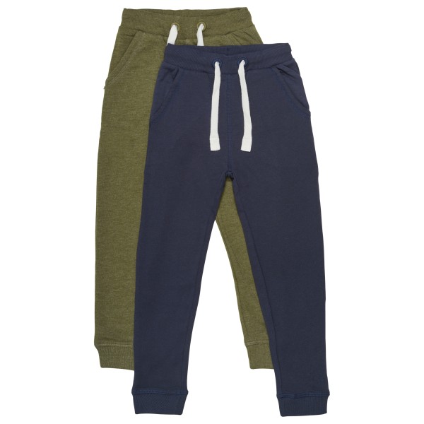 Image of Minymo - Kid"s Basic 36 -Sweat Pant (2-pack) Gr 116 blau'