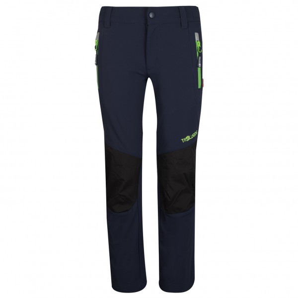 Trollkids Lysefjord Pants Softshellhose Kinder Wandern (Gr 98 |blau)
