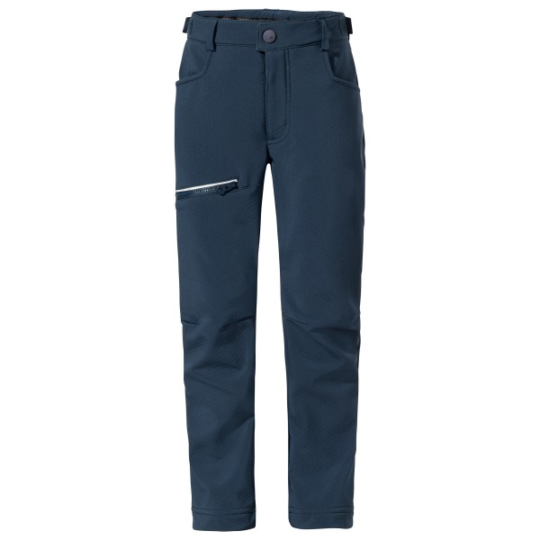 Image of Vaude - Kid's Qimsa Softshell Pants - Softshellhose Gr 110/116;122/128;134/140;146/152;158/164 blau;schwarz bei Bergfreunde.ch - der Outdoor Shop