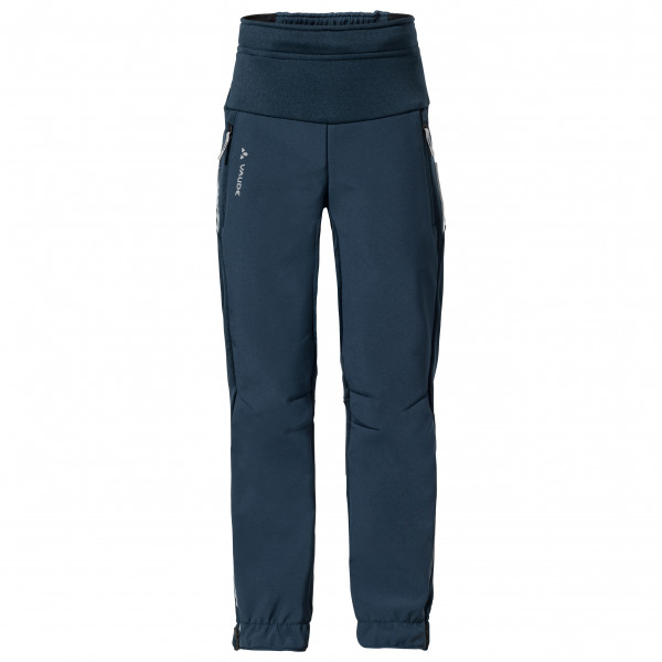 Vaude Kid's Wintry Pants Softshellbroek/140, blauw