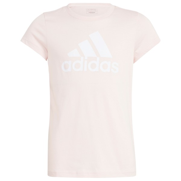 Image of adidas - Girl"s Essentials Batch Logo Tee - T-Shirt Gr 128;140;152;164;170 grau/weiß;rosa;weiß'