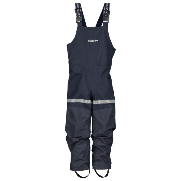 Image of Didriksons - Kid"s Pilvi Pant - Regenhose Gr 100;110;90 blau;grau/schwarz'