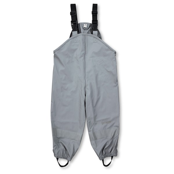 Sterntaler Regenträgerhose Ungefüttert Regenhose Kinder (Größe 86 |grau |wasserdicht)