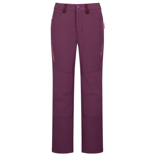 Trollkids - Kid's Femund Softshell Pant - Softshellhose Gr 152 lila
