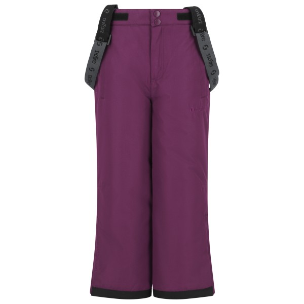 ZIG ZAG Soho Ski Pant W-Pro 10000 Skihose Kinder Snowboard (Gr 92/98 - 2 Years |lila |wasserdicht)