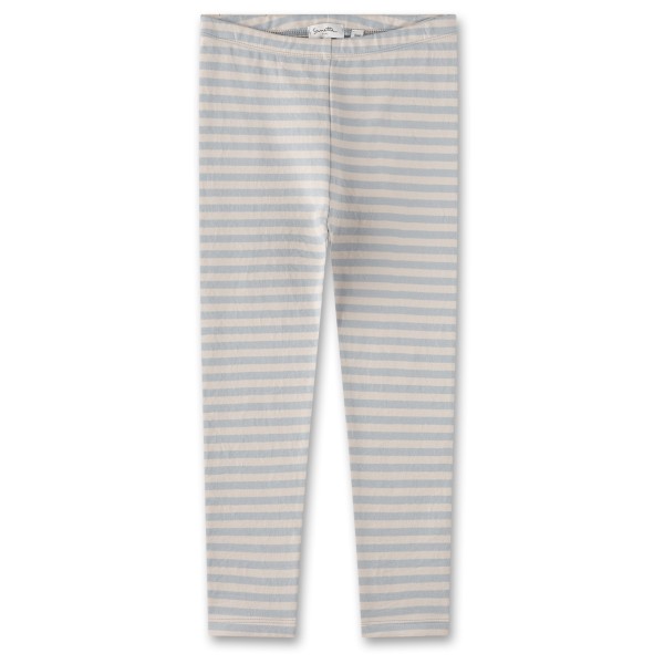 Image of Sanetta - Baby"s & Kid Girl"'s Leggings Pure Single Stripe - Freizeithose Gr 104;110;116;122;128;140;80;86;92;98 grau'