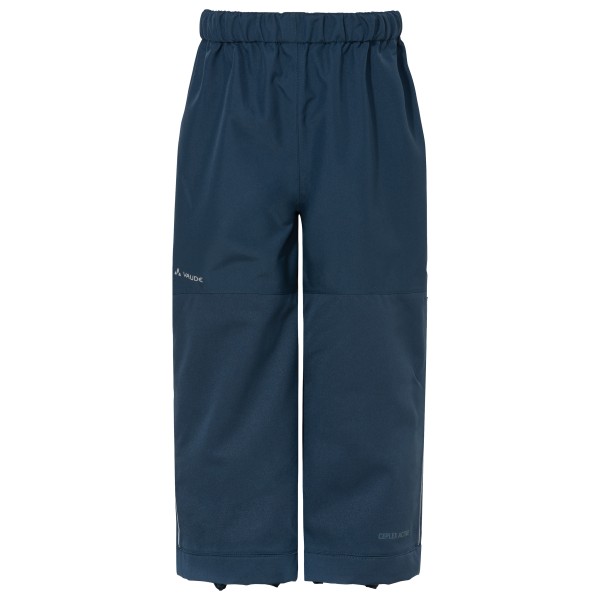 Image of Vaude - Kid"s Caprea Rain Pants - Regenhose Gr 104;110/116;122/128;134/140;146/152;158/164;92;98 blau;grau/schwarz'