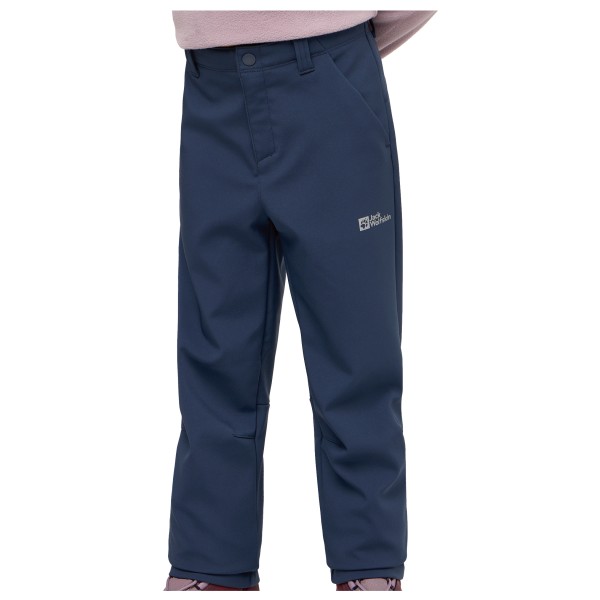 Image of Jack Wolfskin - Kid"s Fourwinds Pants - Softshellhose Gr 116 blau'