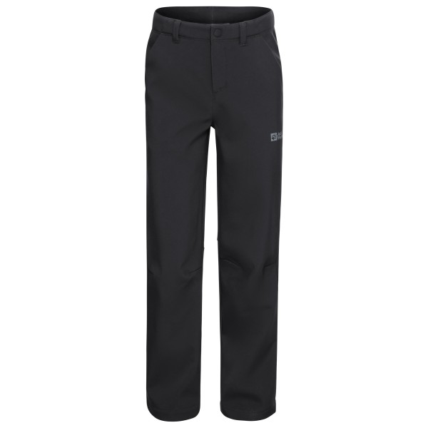 Jack Wolfskin - Kid's Fourwinds Pants - Softshellhose Gr 128 schwarz