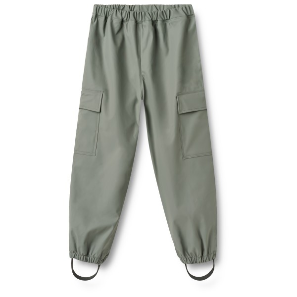 WHEAT – Kid’s Groa – Regenbroek maat 92, /olijfgroen Grijs