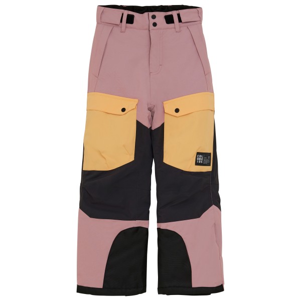 Color Kids - Junior's Ski Pants Colorblock - Skihose Gr 104 rosa