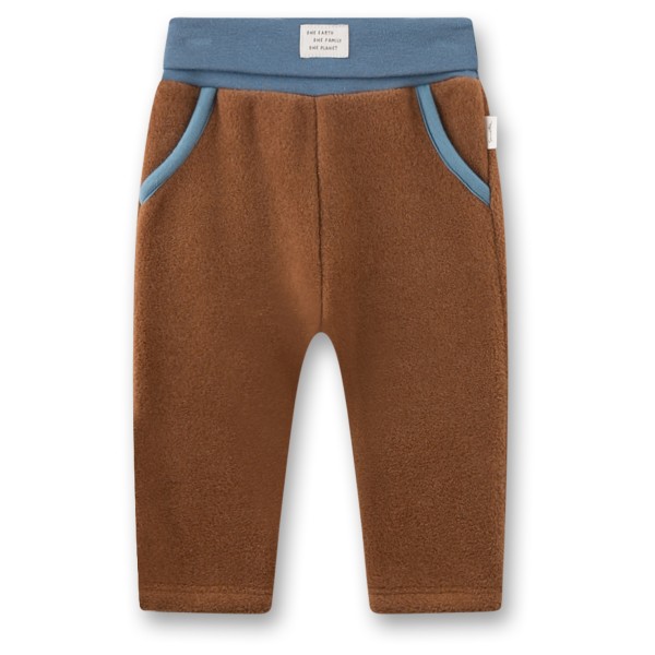 Sanetta – Kid’s Trousers 12273 – Vrijetijdsbroek maat 62, Bruin