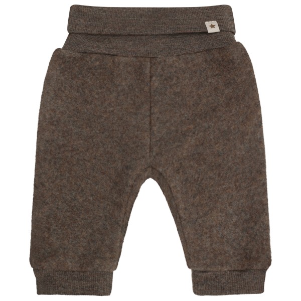 Huttelihut Kid’s Pants Wool Fleece Winterbroek Bruin