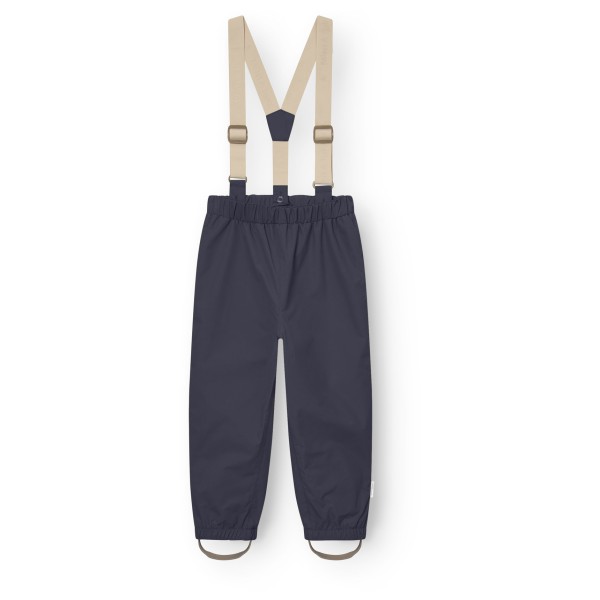 Regenhose Mini A Ture Matwilans Suspender Pants Kinder (Gr 128 - 8 Years |grau |wasserdicht)