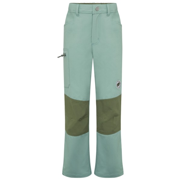 Trekkinghose Mammut Taiss Softshell Pants Kinder (Gr 140 |türkis)