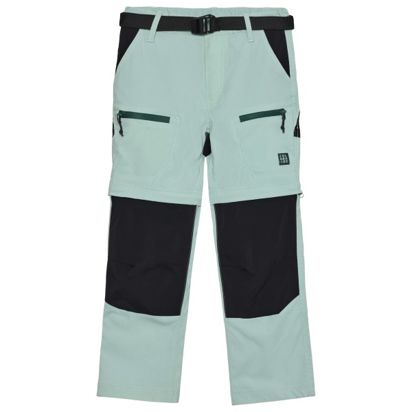 Color Kids Pants Outdoor With Zip Off Trekkinghose Kinder (Gr 176 |grau)