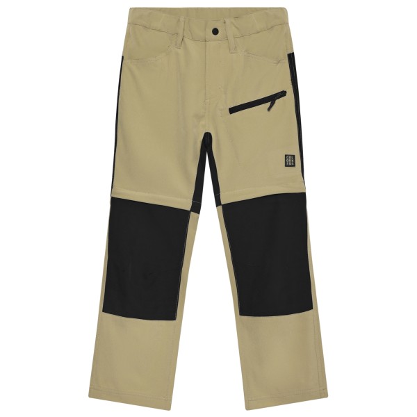 Color Kids Pants Stretch with Zip Off Trekkinghose Kinder Wandern (Gr 176 |beige)
