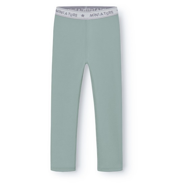 Mini A Ture Kid’s Matleema Fleecebroek turkoois Turquoise