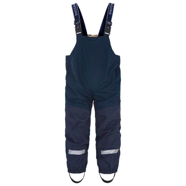 Didriksons Kid’s Foxen Bib Pant Regenbroek Blauw