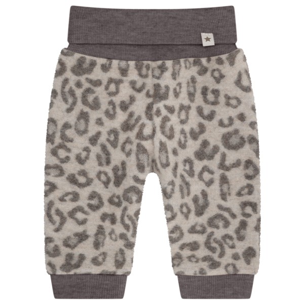 Huttelihut Kid’s Pants Wool Fleece Jacquard Winterbroek Grijs